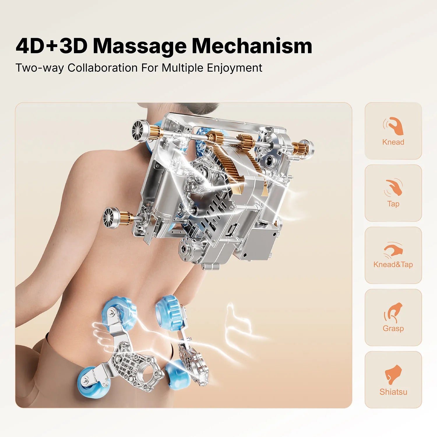 Nourest Core-D Dual Roller 4D Massage Chair