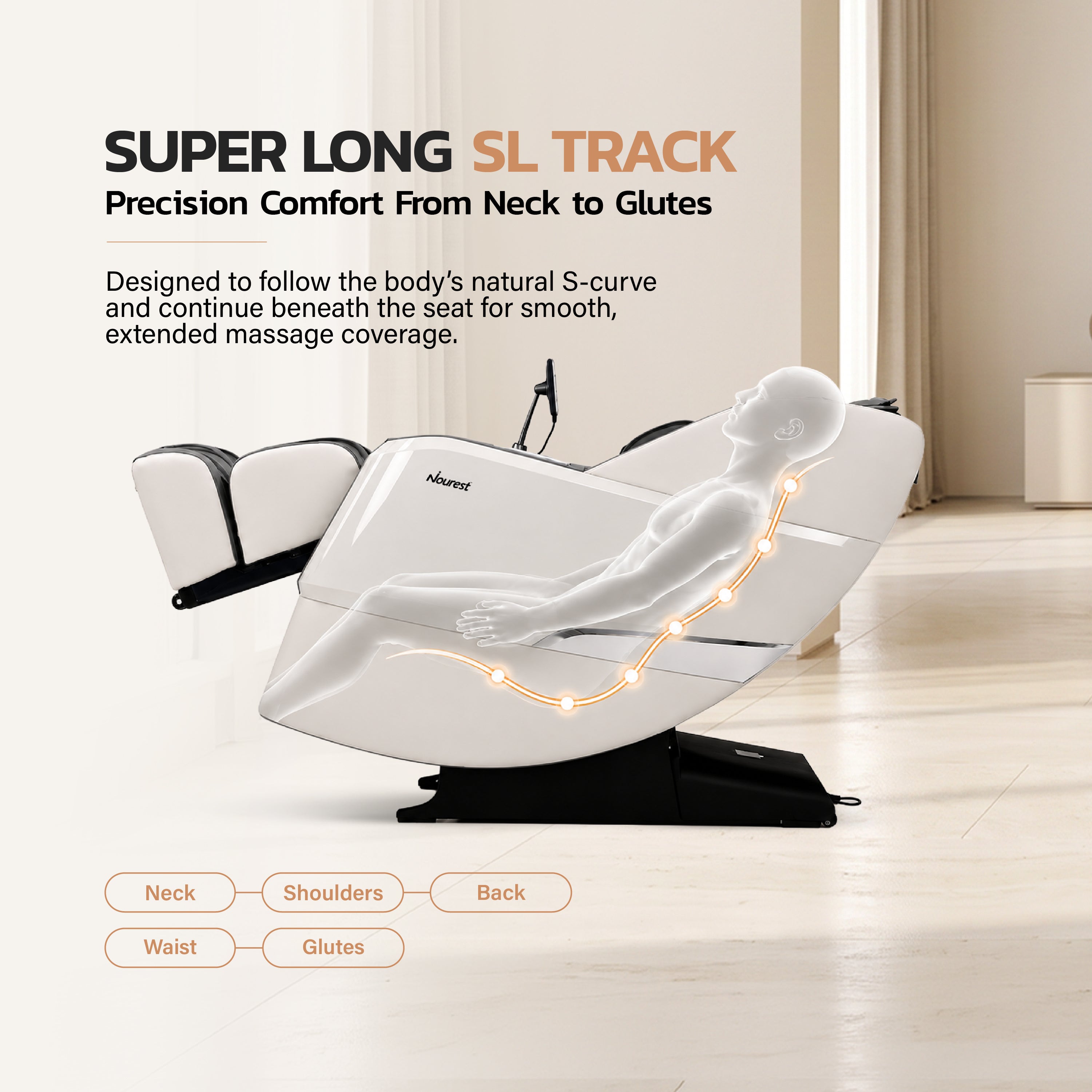 Nourest Eva SL Track Full Body Massage Chair