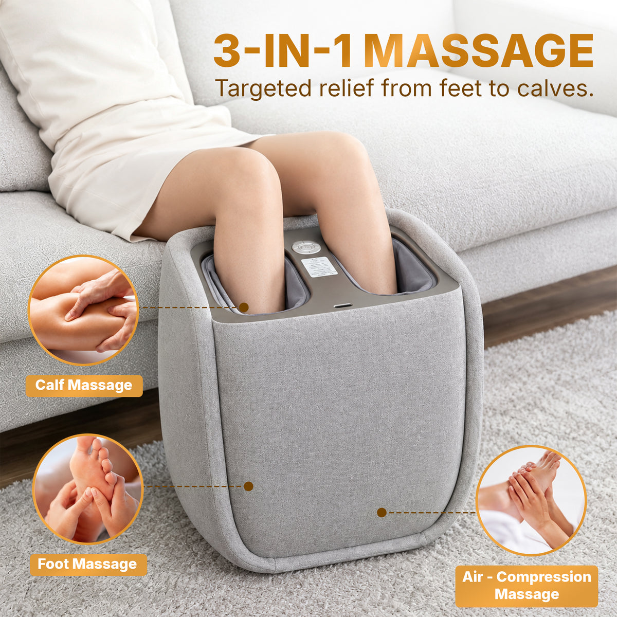 Nourest VibeX Full-Leg Massager with Back Massager