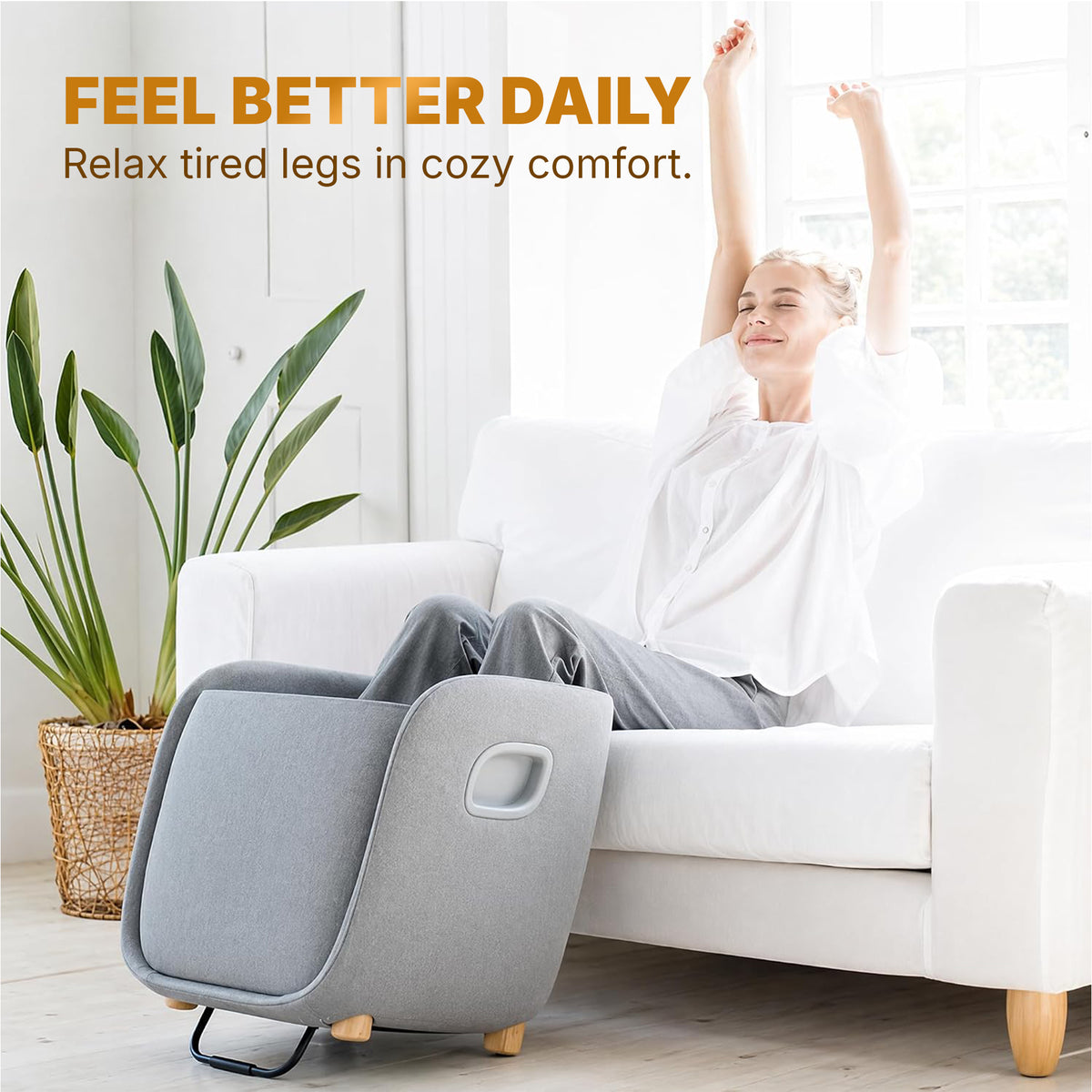 Nourest VibeX Full-Leg Massager with Back Massager