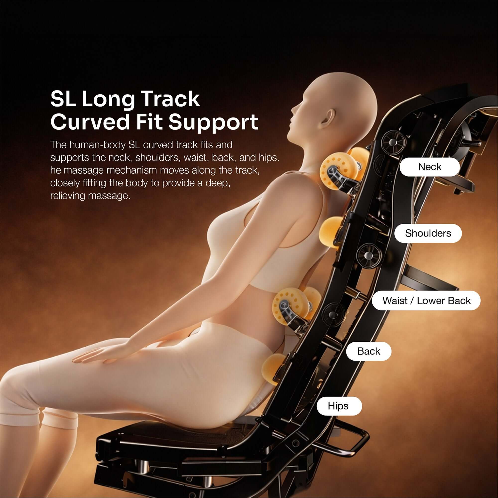 Nourest Nexus 4D Massage Chair with Sonic Wave Technology