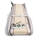 Nourest M5 therapeutic massage bed featuring jade stone rollers and remote controls for spine therapy.