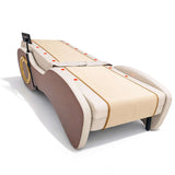 Nourest M5 therapeutic massage bed with jade stone rollers for professional spine therapy.