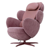 Orion Pro Recliner Massage Chair in a stylish pink color with a modern design for ultimate relaxation.