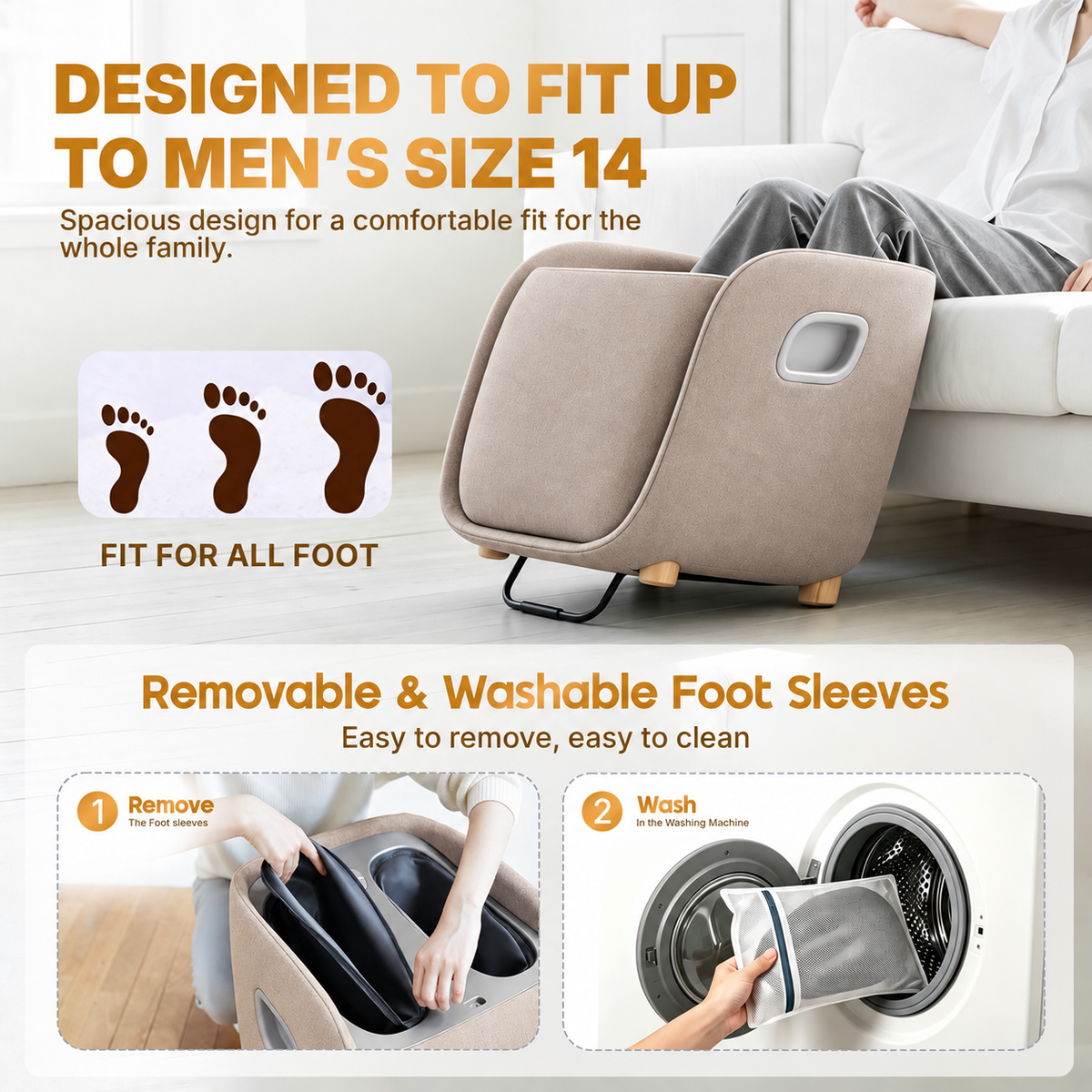 Nourest VibeX Full-Leg Massager with Back Massager