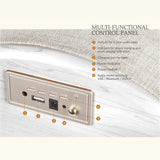 Nourest 4 in 1 Side Table with inbuilt 70W Bluetooth speaker - Touch Control