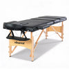 Portable Massage Table with Adjustable Folding Bed and Headrest