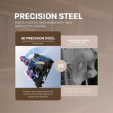 4D precision steel gear mechanism for AI massage chair with full body stretching, showcasing superior design and performance.