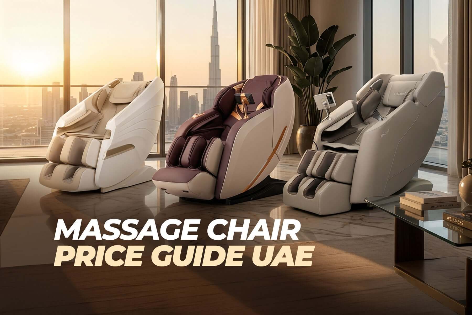 Massage Chair Price Guide UAE: What You Get at Every Budget (AED 2,000–35,000) | Nourest
