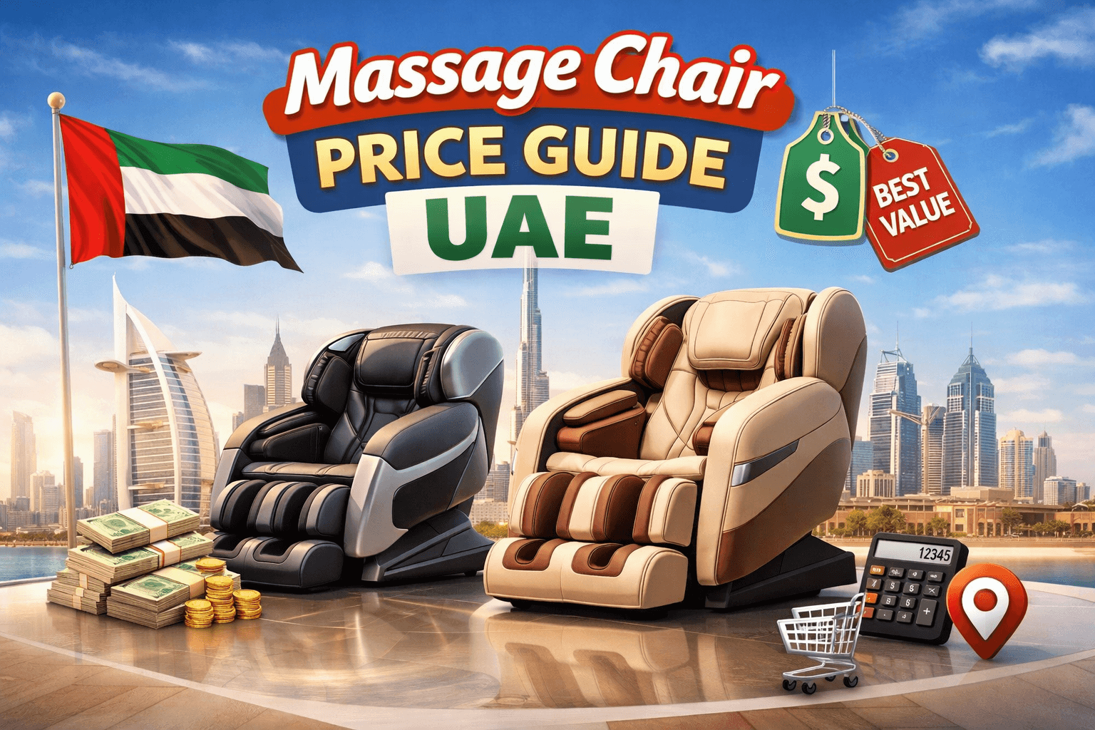 Massage Chair Price Guide UAE: What You Get at Every Budget (AED 2,000–35,000) | Nourest