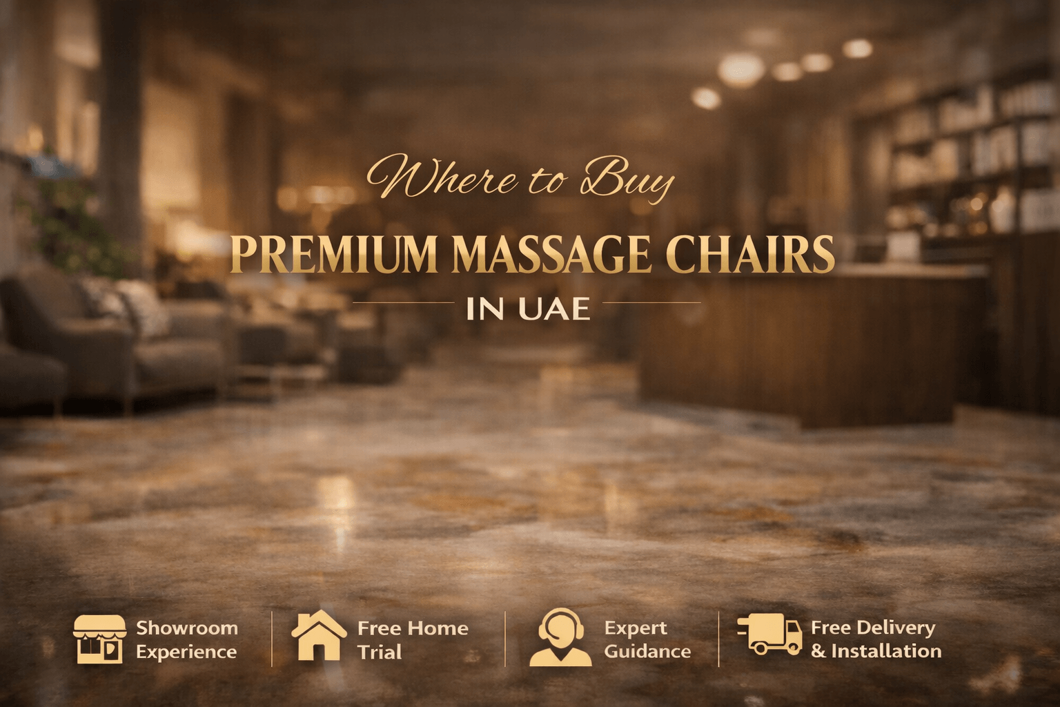 Where to Buy Premium Massage Chairs in UAE | Nourest