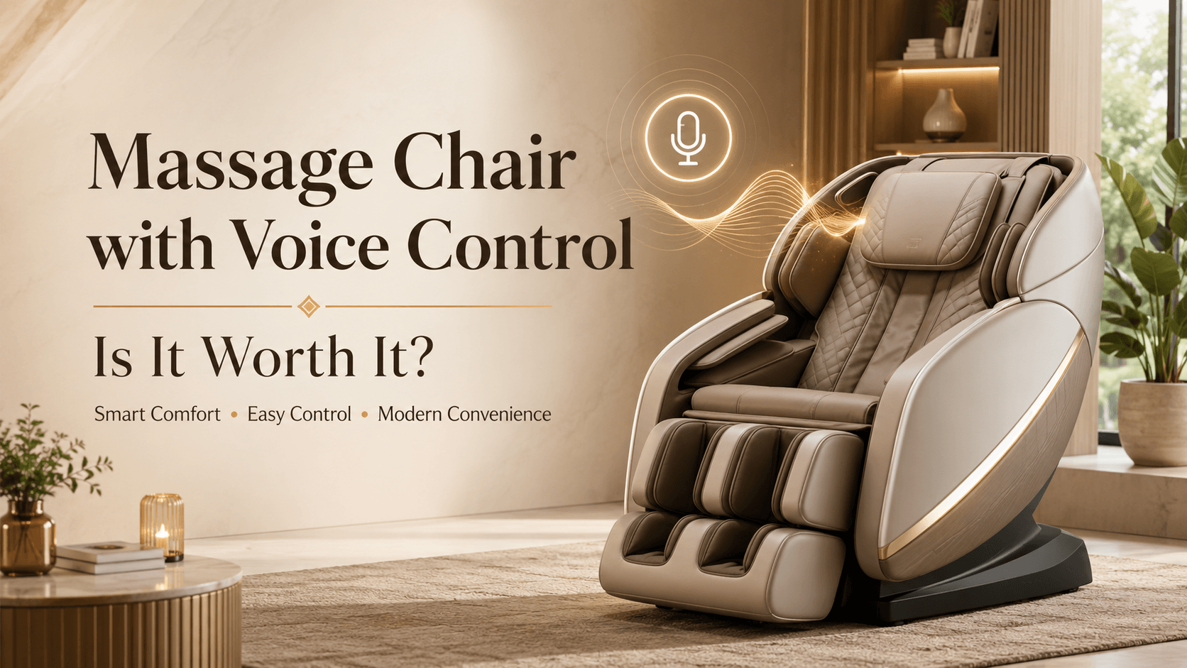 Is a Massage Chair With Voice Control Worth It