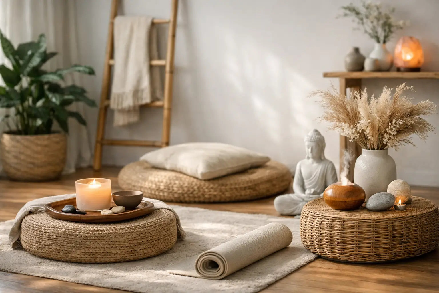 How to Style Wellness Corner at Home