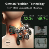 Nourest Neck Massager for Pain Relief Deep Tissue, Shiatsu Massage Pillow with Heat