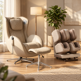 Orion 3D Rocking Recliner Massage chair + Zenso Foot Massager Combo