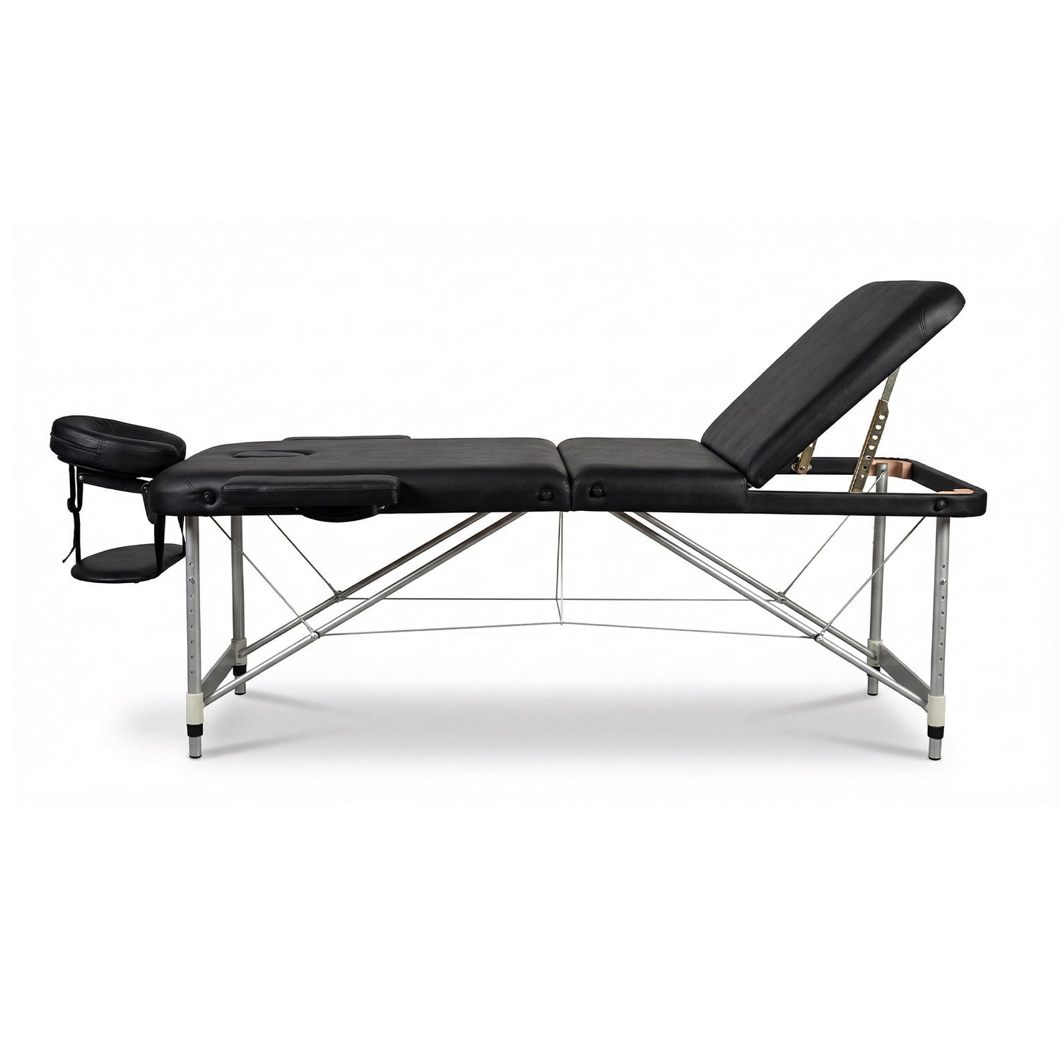 Nourest Three Foldable Professional Massage Table with Aluminum Frame
