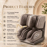 Nourest Zenso Full-Leg Massager with Ankle Stretch, Heat & Air Compression
