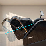 Nourest Lion 4D Luxury Full Body Massage Chair with Health Detection-Black