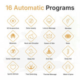 Nourest Lion 4D Luxury Full Body Massage Chair with Health Detection-Black