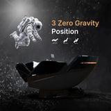 Nourest Lion 4D Luxury Full Body Massage Chair with Health Detection-Black