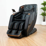 Nourest Lion 4D Luxury Full Body Massage Chair with Health Detection-Black