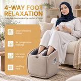 Orion Pro Automatic Recliner Massage chair + Neck Massager + VibeX Foot & Calf Massager