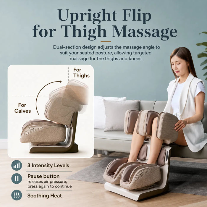 Nourest zenso ankle rotation and stretching massage function
